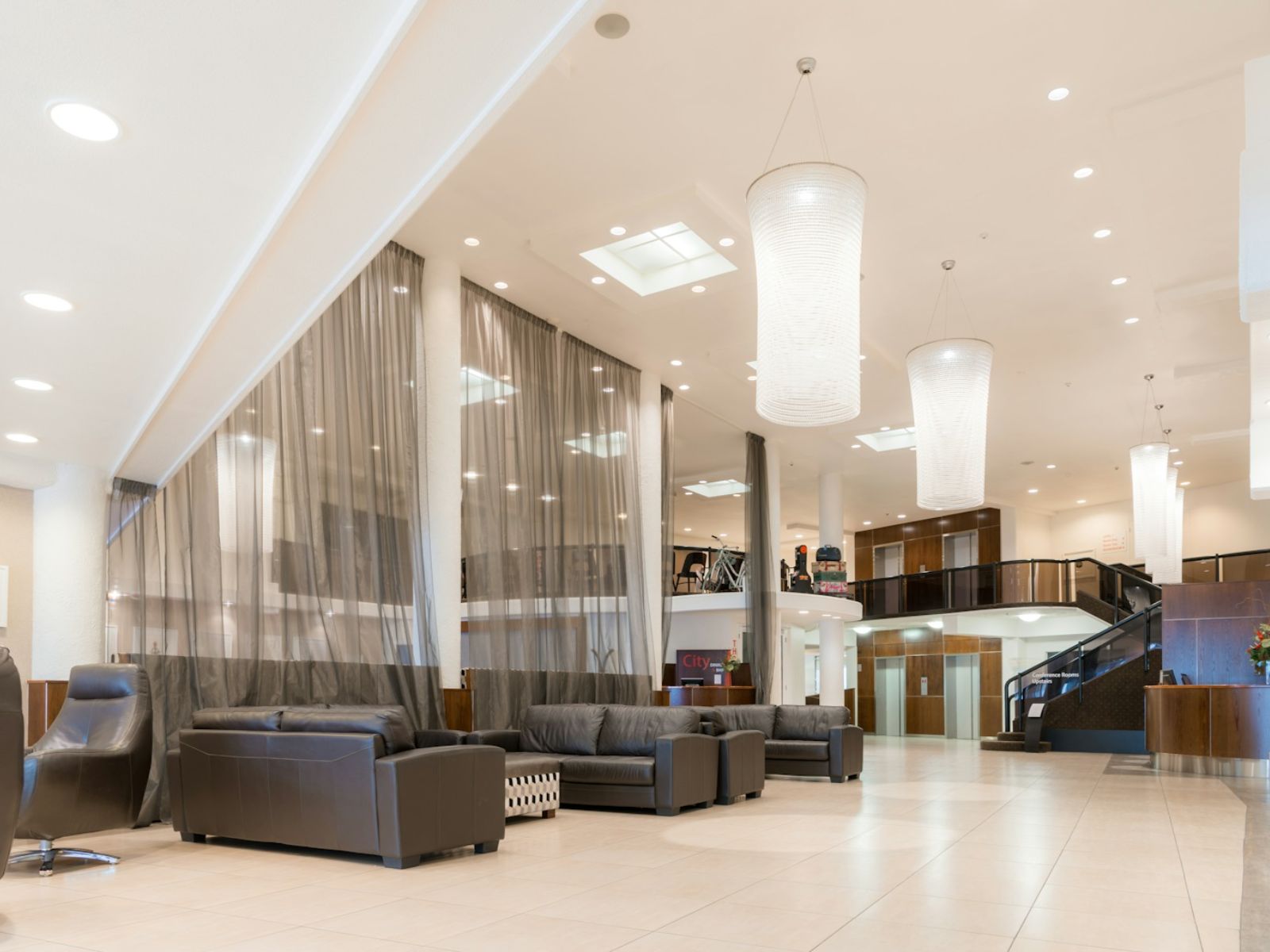 Rondreis Nieuw Zeeland, Wellington, West Plaza Hotel, Lounge