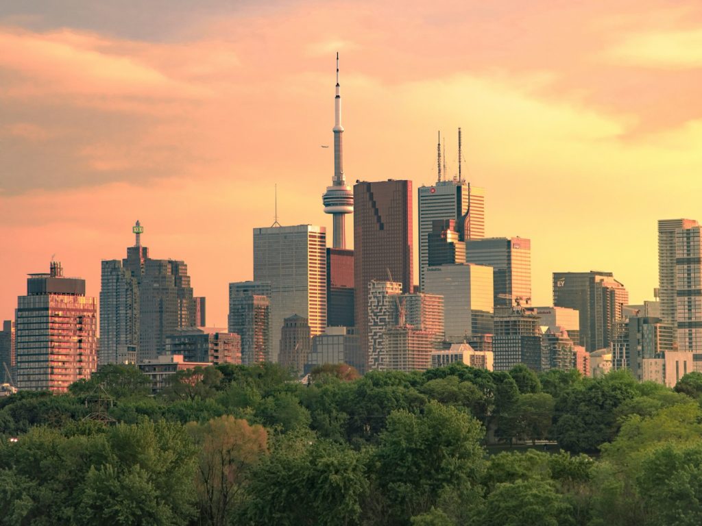 Rondreis Canada, Toronto, Skyline van Toronto