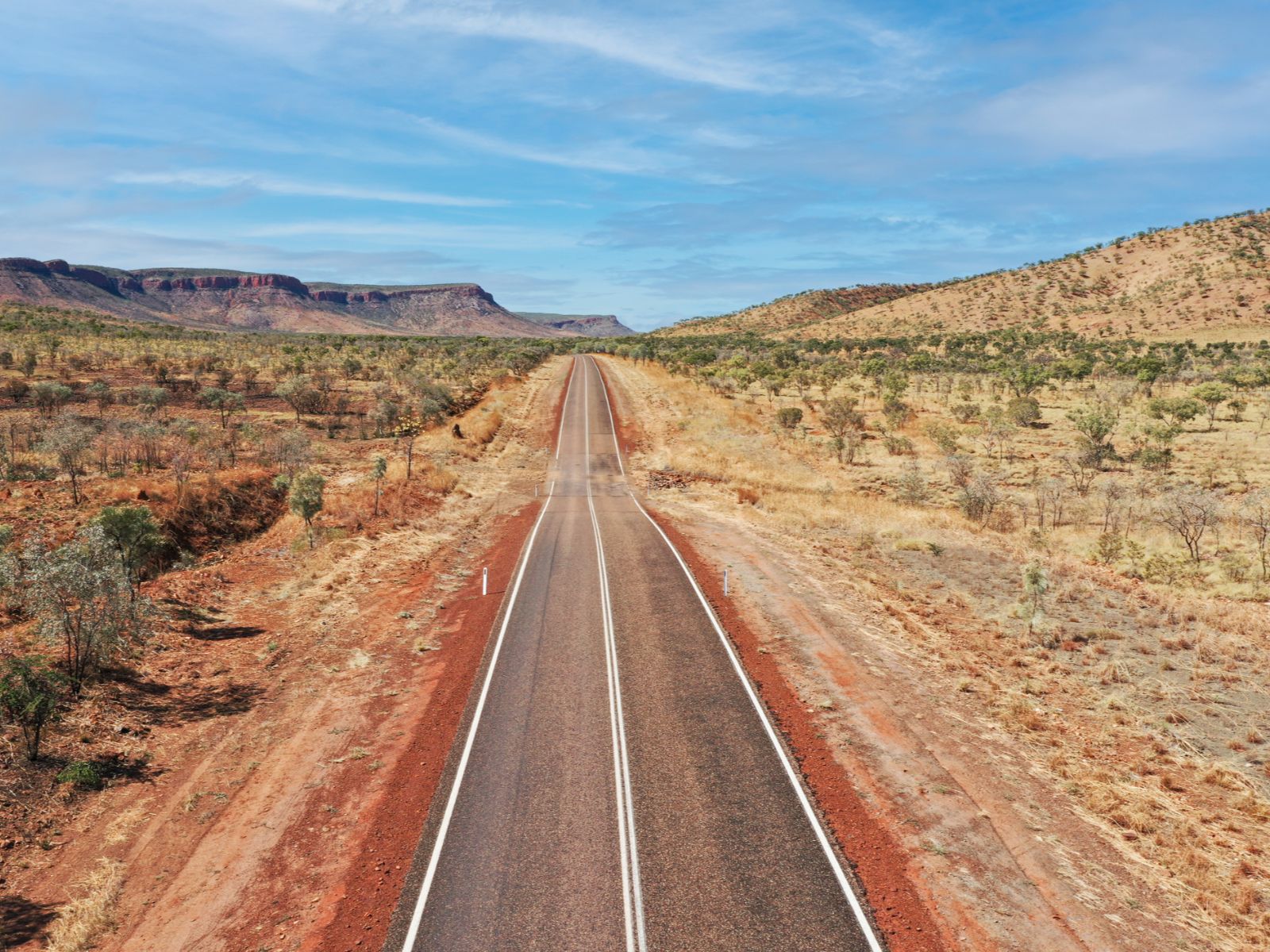 Rondreis Australië, El Questro, Weg Door Woestijnlandschap