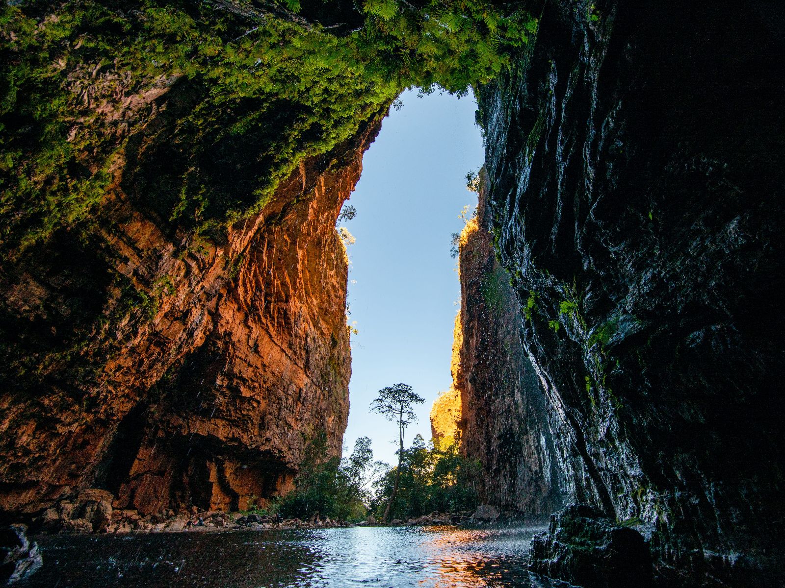 Rondreis Australië, Emma Gorge, Kloof Doorkijkje