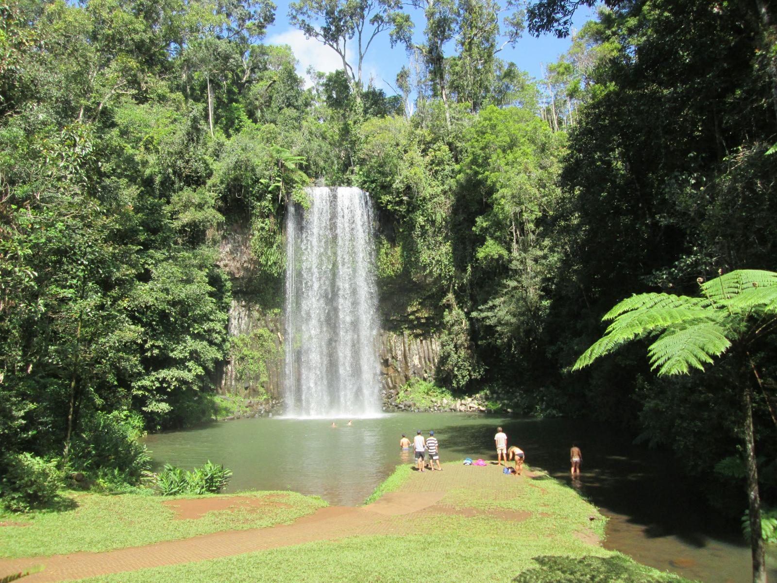 Rondreis Australië, Atherton Tablelands, Milla Milla waterval